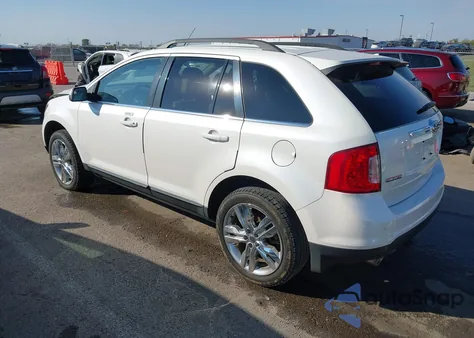 2013 Ford Edge Limited z USA, uszkodzony, nr VIN 2FMDK4KC4DBC38301